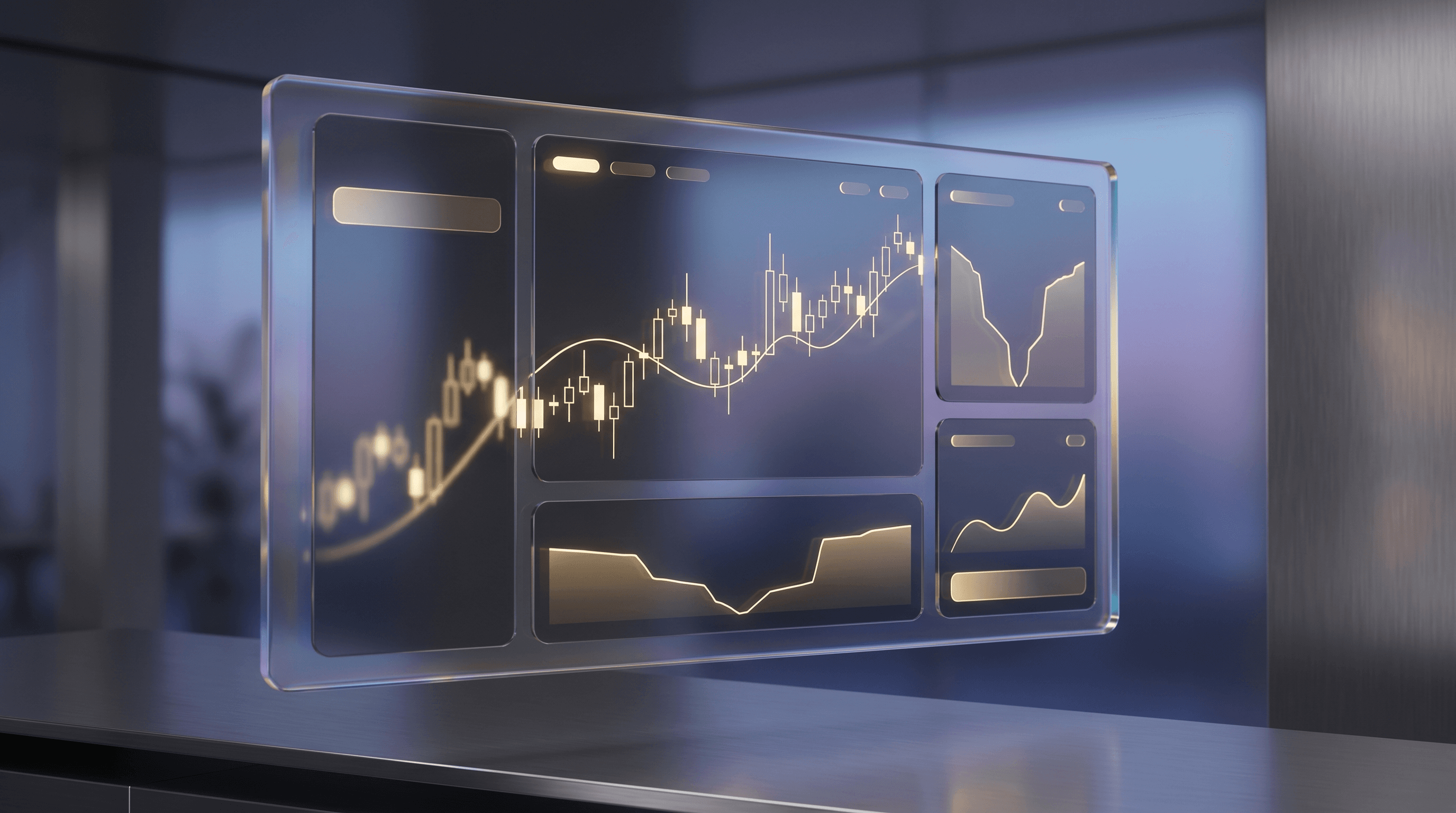 Aurum WebTrader dashboard